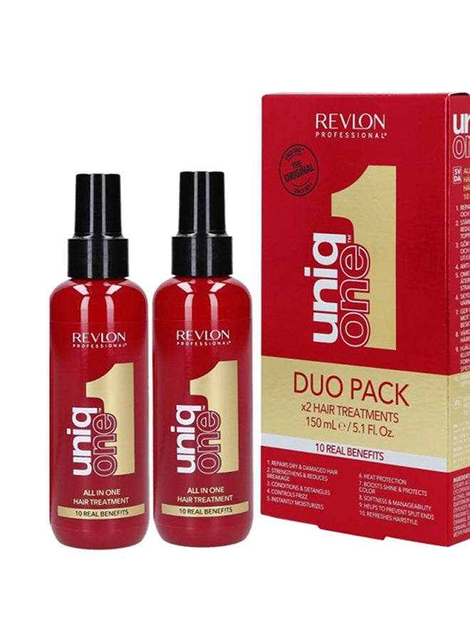 Uniq All In One Hair Treatment Classic Duo Set 2x150 mL