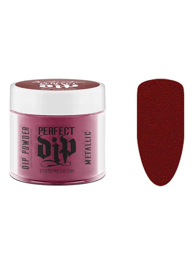 Perfect Dip Powder Red Shimmer