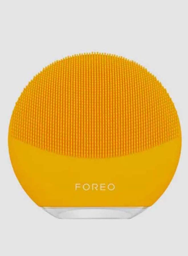 LUNA Mini 3 Smart Facial Cleansing Massager Yellow 4.5cm
