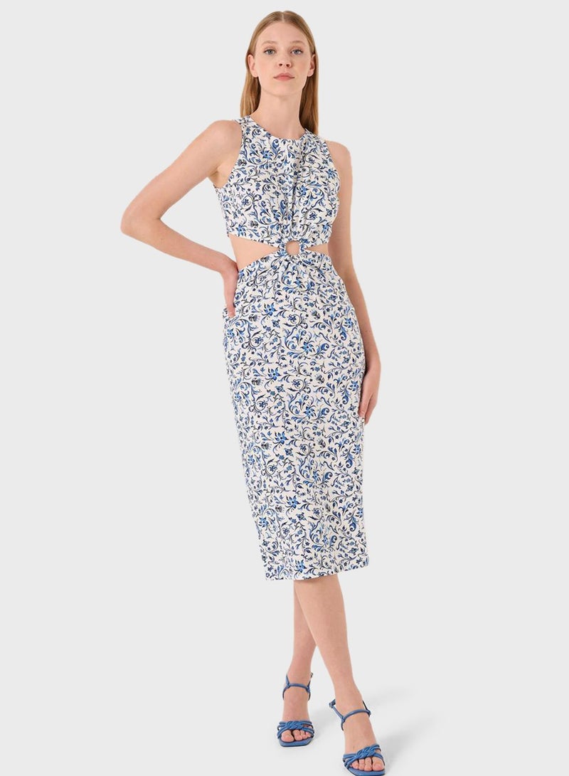 Floral Print Dress