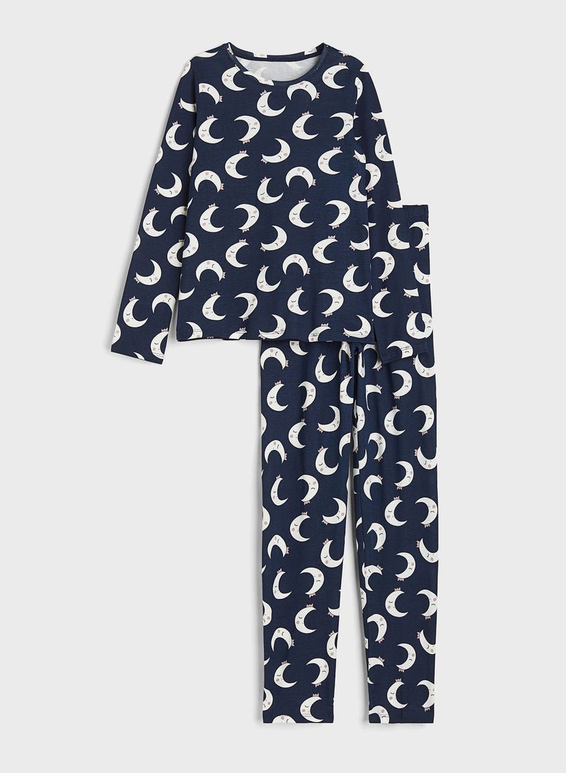 Kids Cotton Jersey Pyjamas