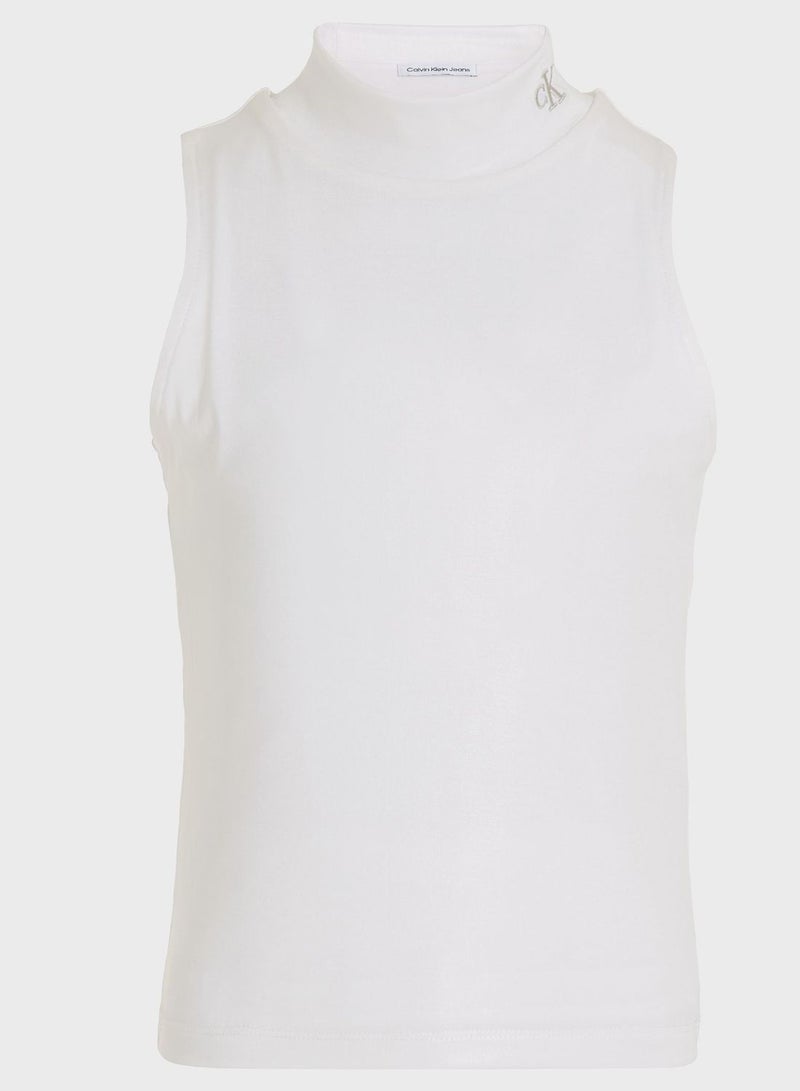 Kids Mockneck Tank Top