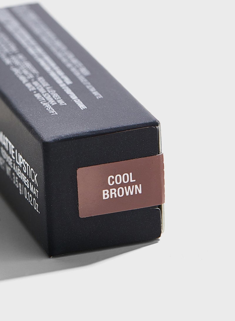 Matte Lipsticks - Cool Brown