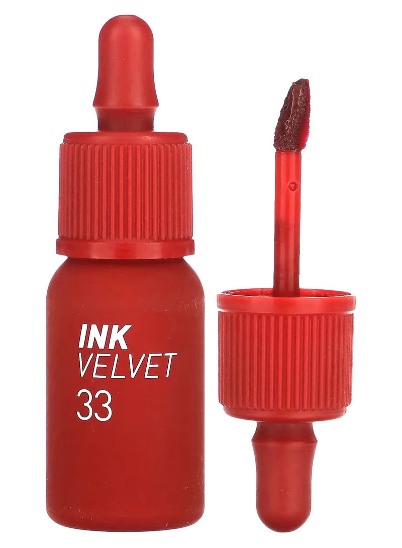 Ink Velvet Lip Tint 33 Pure Red 0.14 oz 4 g