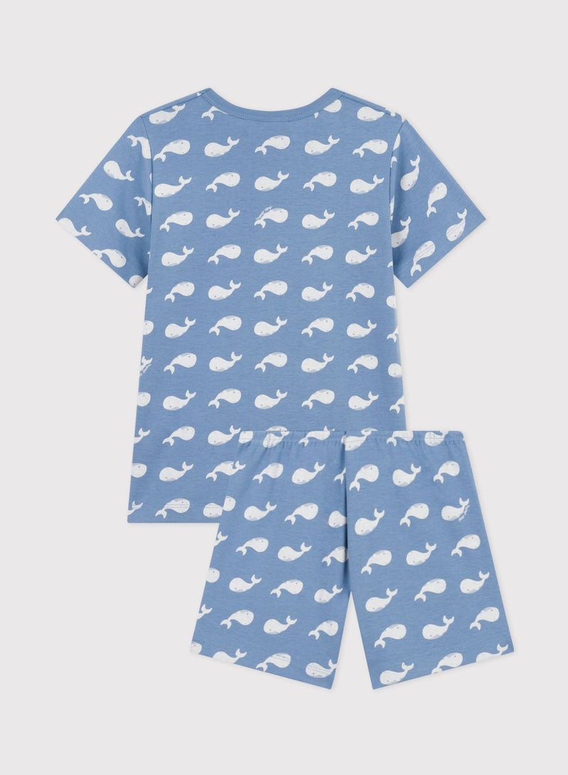 Kids Pritned Pyjama Set