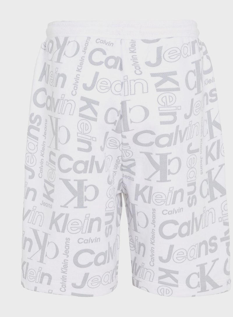 Kids All Over Print Shorts