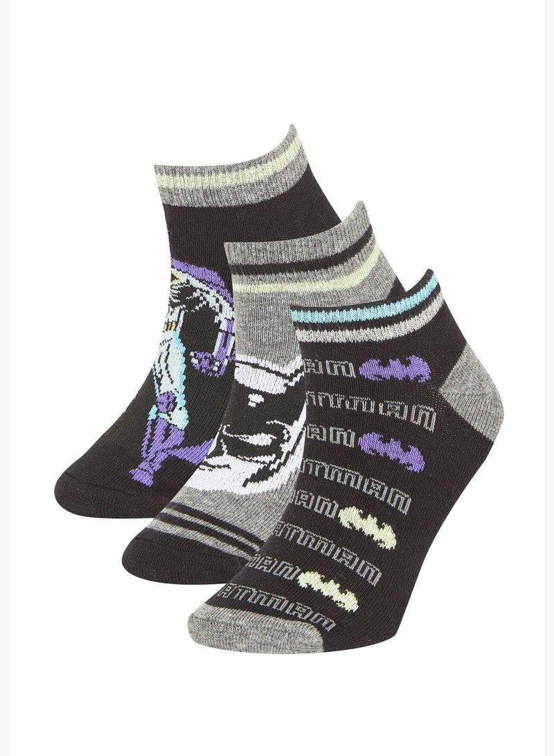 Boy 3-pack Batman Low Cut Socks