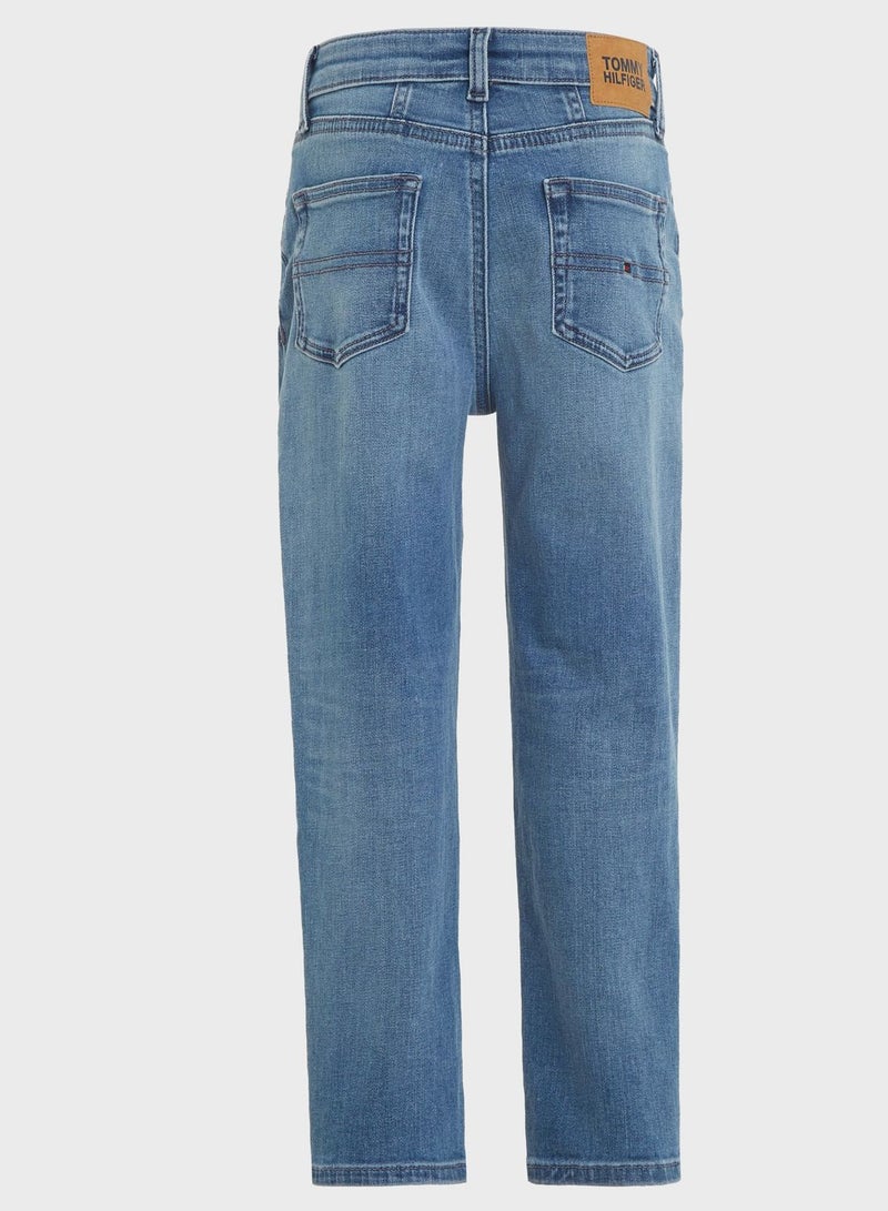 Kids Straight Fit Jeans