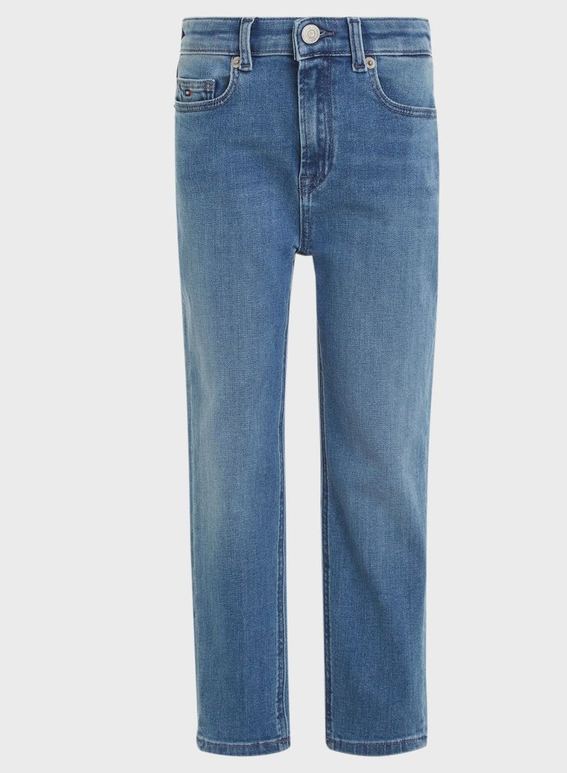 Kids Straight Fit Jeans