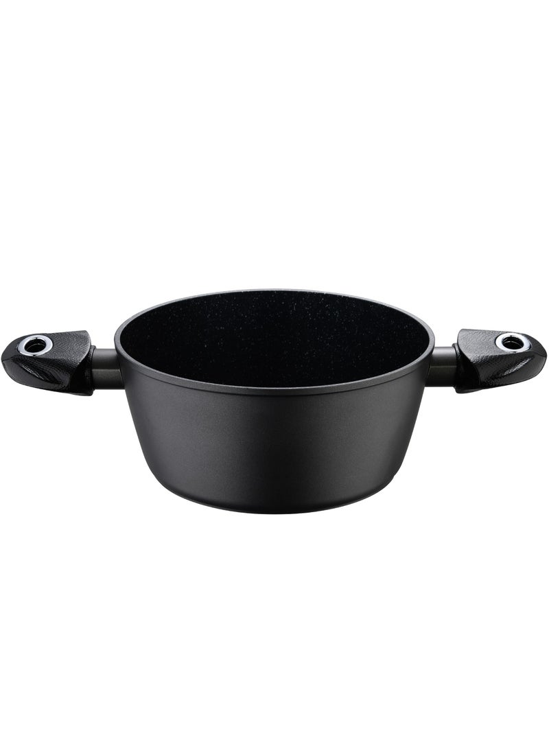 Orion Forged Aluminium Induction Bottom Non-stick Casserole With Lid 30cm