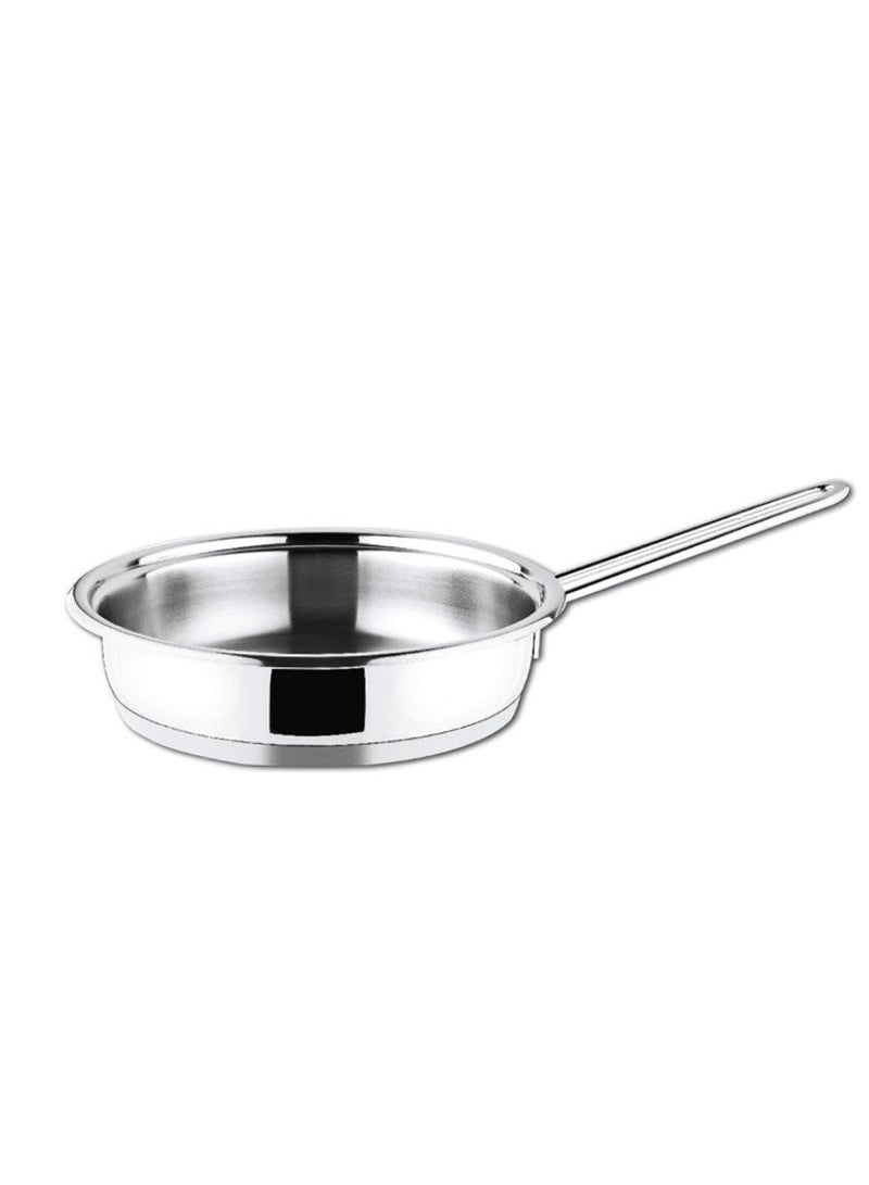 OMS 20 Cm Stainless steel Frypan -Made in Turkey