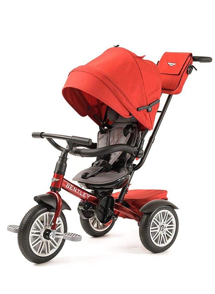 Bentley Stroller 6-in-1 Tricycle Red