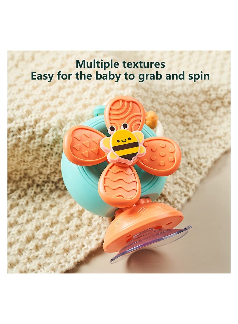 High Chair Toys with Suction Cups Snail Toys Snail Windmill Spinner Baby Toys Montessori Toys Infant Girl Development Toys Boy Sensory Birthday