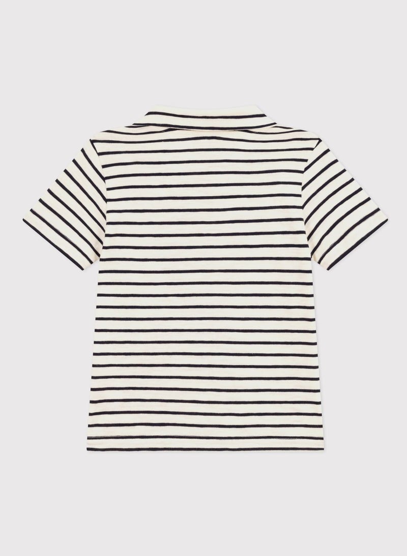 Kids Striped Polo Shirt