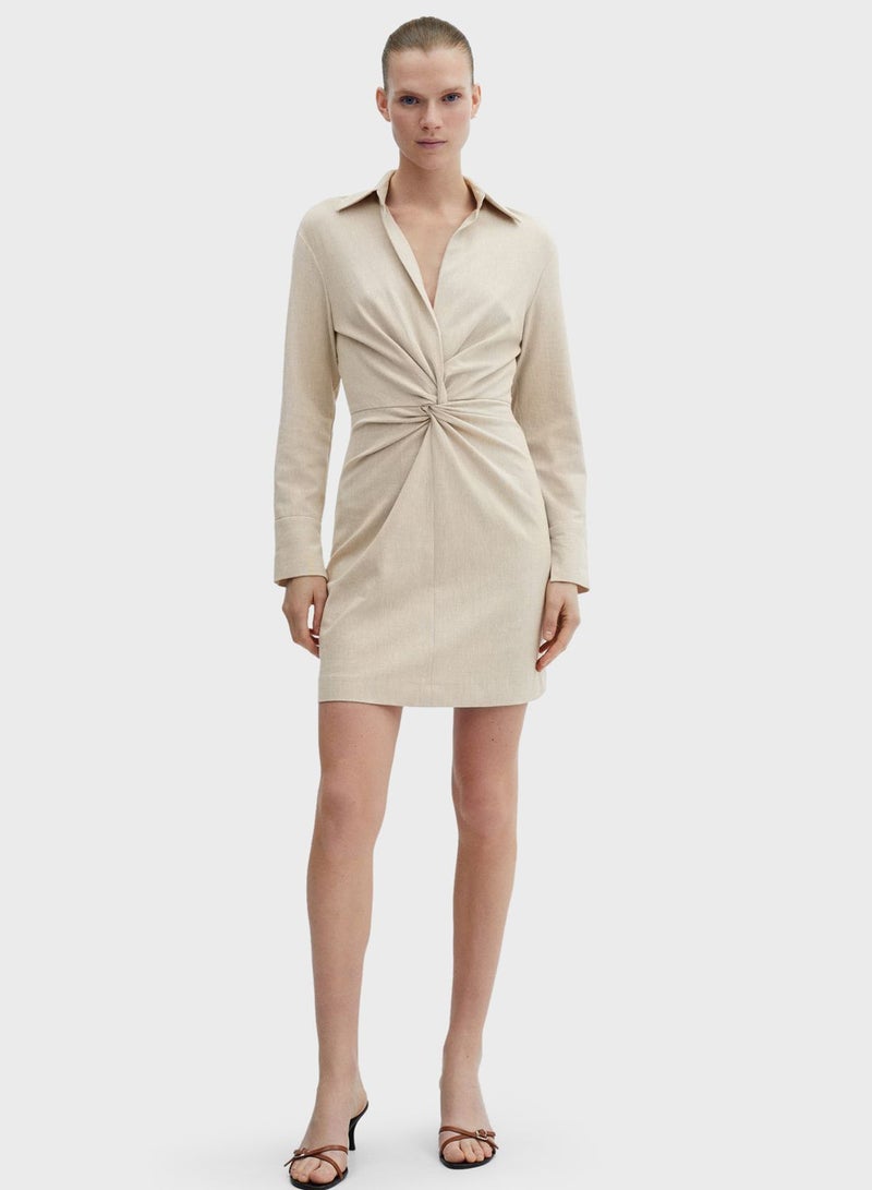 Front Twist Dress