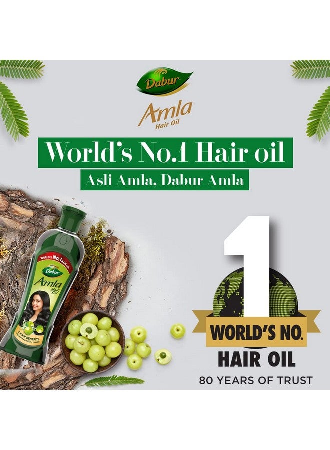 Amla Hair Oil 450 Ml For Strong Long And Thick Hair Nourishes Scalp Controls Hair Fall Strengthens Hair & Promotes Hair Growth