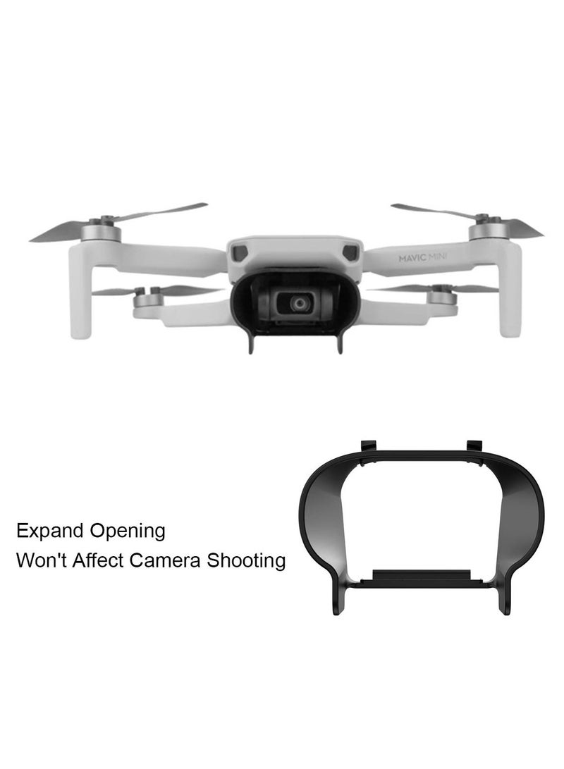 Light Shield + Gimbal Protector + 2 Pieces Super Clear Lens Protection Film Set For DJI Mavic Mini / Mini 2 / Mini SE Drone, Drone Protection Accessories Light Shield Sun Cover Accessories