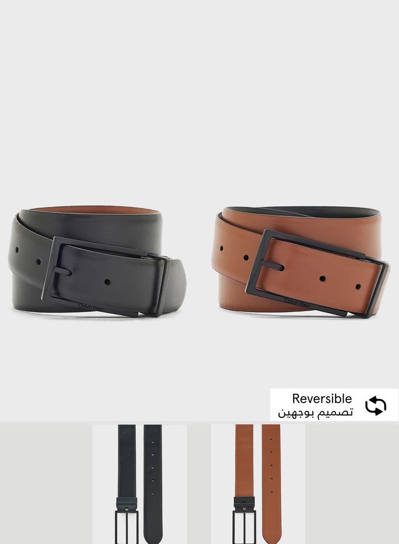 Reversible Allocated Hole Belt