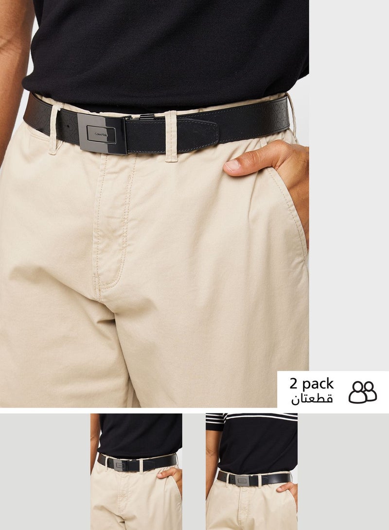 Reversible Non Allocated Hole Belt