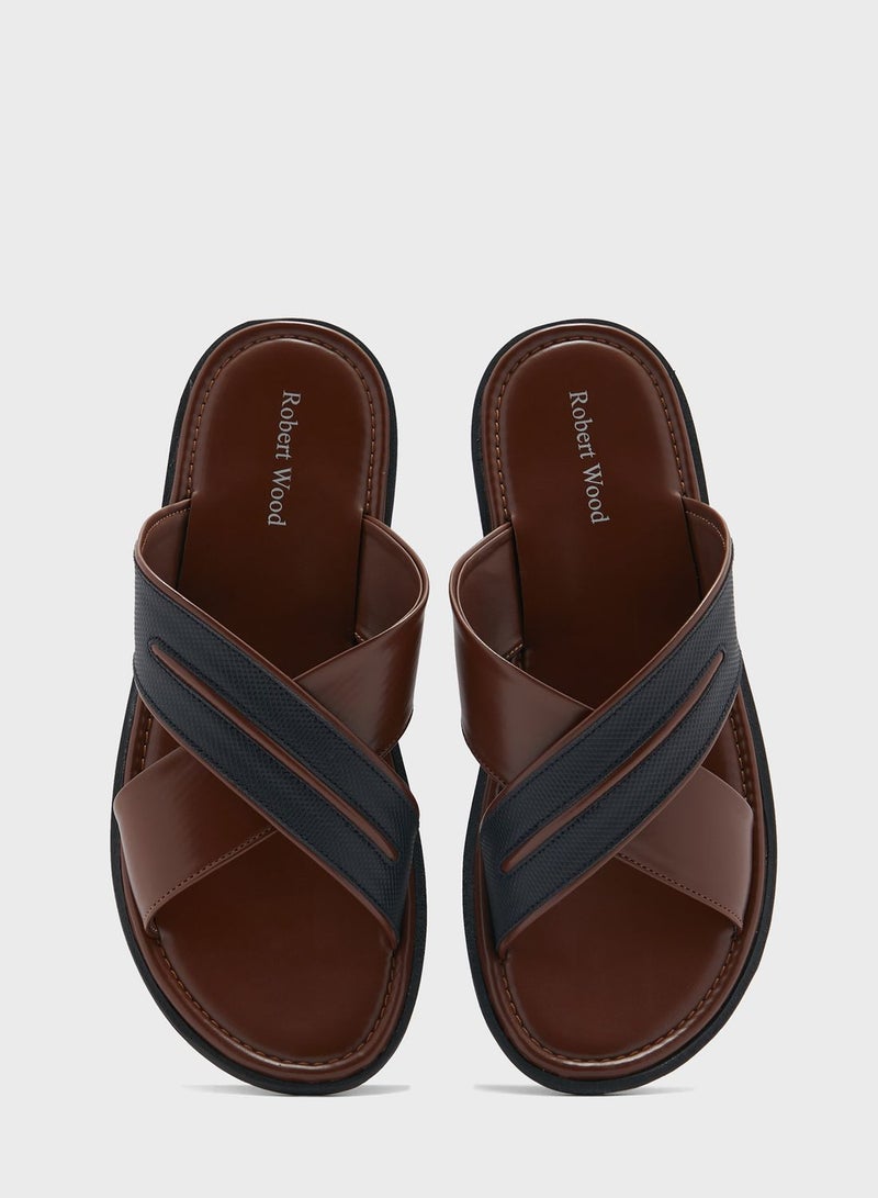 Cross Strap Sandals