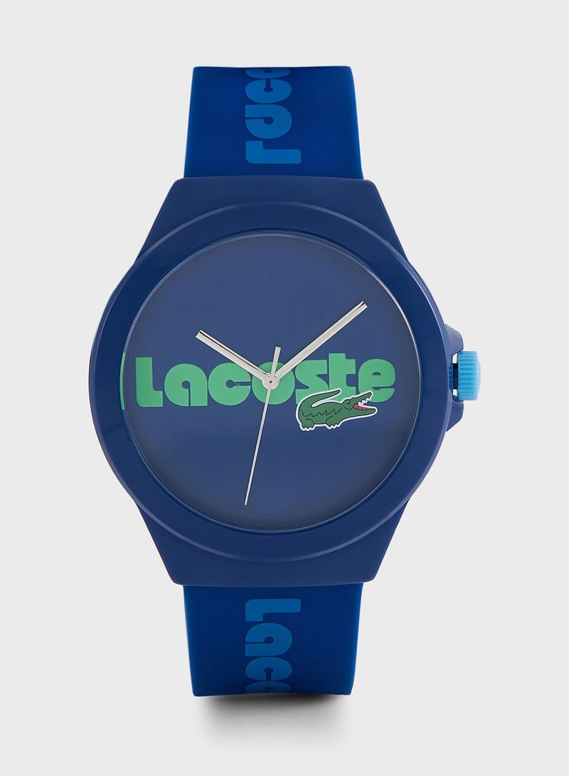 Silicone  Strap Analog Watch