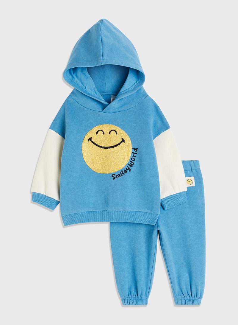 Kids Crew Neck Sweatshirts & Pyjama Set