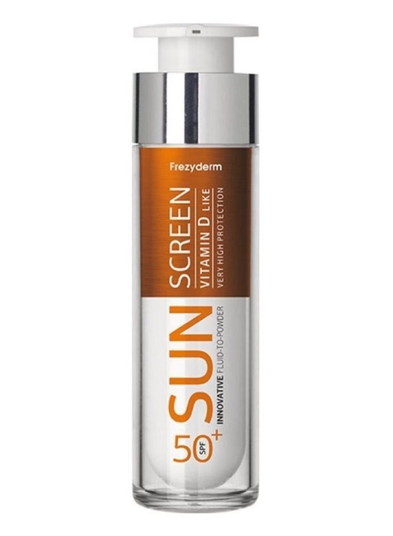Spf50 Fluid-Powder Sunscreen