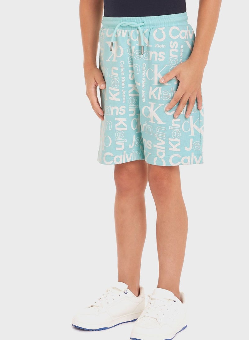 Kids All Over Print Shorts