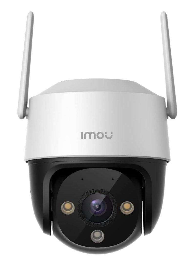 Imou 1080P Security Camera Surveillance Camera Outdoor, 360° Wi-Fi Camera for Home Smart with Human Detection Motion Tracking Two-Way Talk 30m IR Color Night Vision IP66 Water Proof Siren(Cruiser SE+)