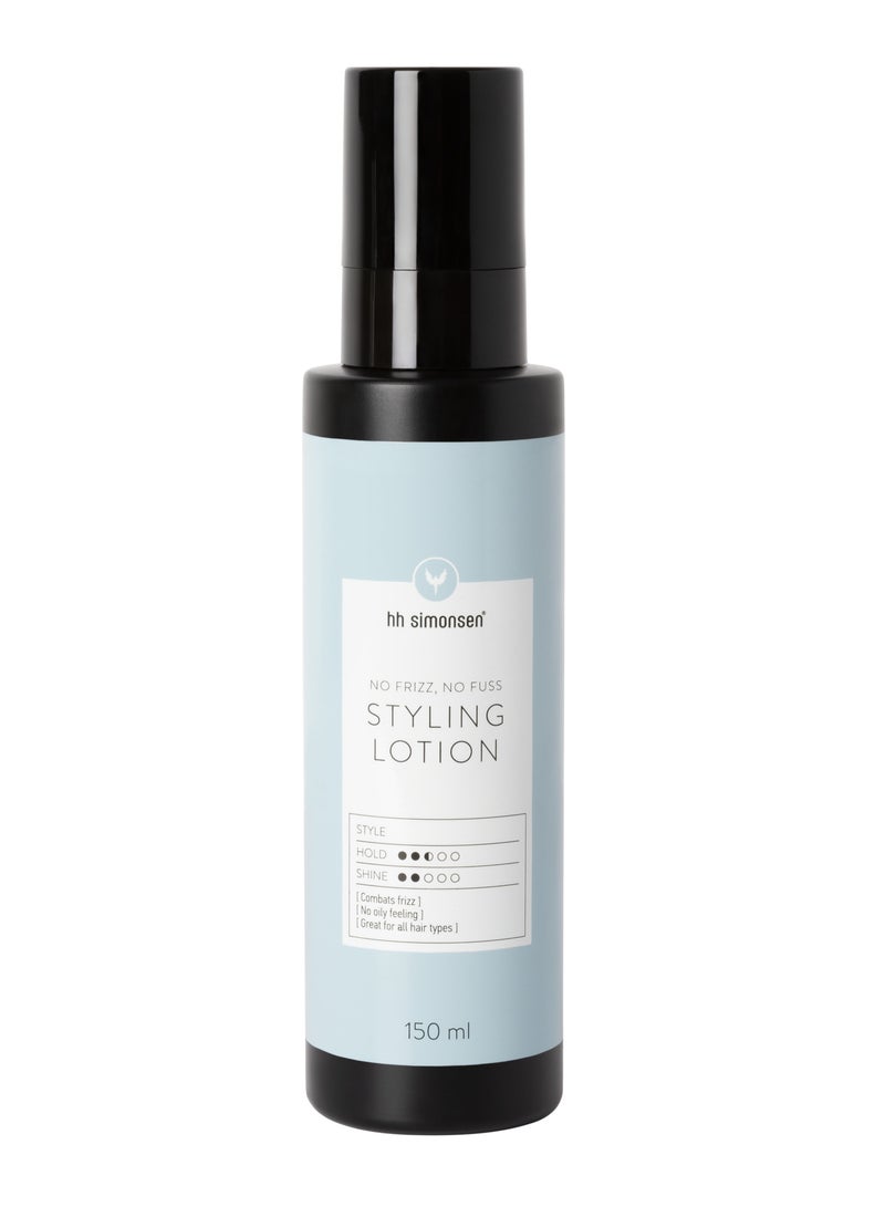 Styling Lotion - HH Simonsen - 150 ml - Hair Lotion - Combats frizz - No oily feeling - Great for all hair types