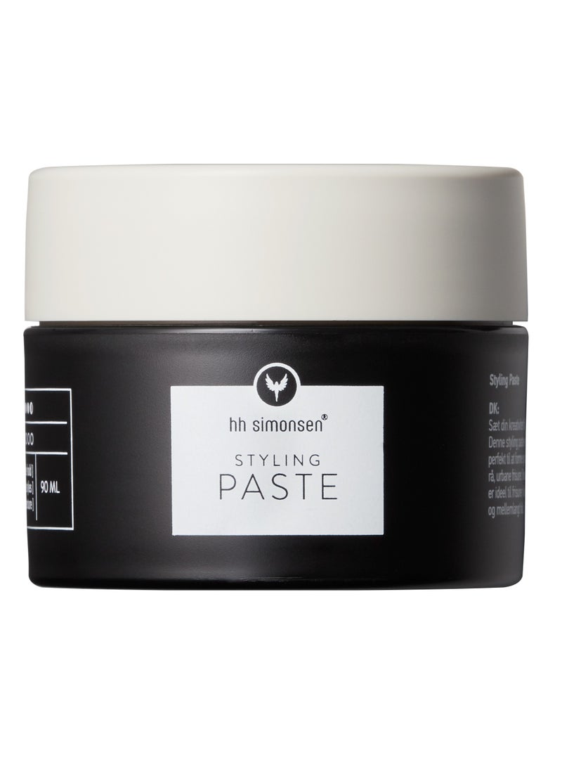 Styling Paste - HH Simonsen - 90 ml | Hair Styling Paste | Hair Wax | Styling Wax | Extreme hold | Easy to style | Suitable for all hair types