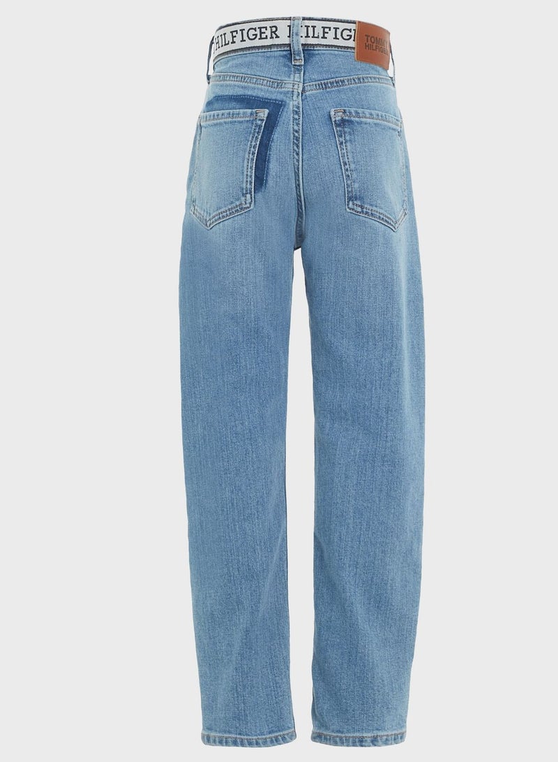 Kids Straight Fit Jeans