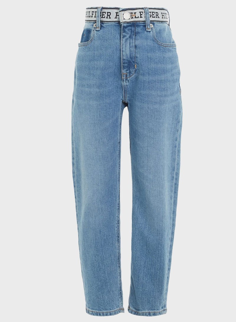 Kids Straight Fit Jeans