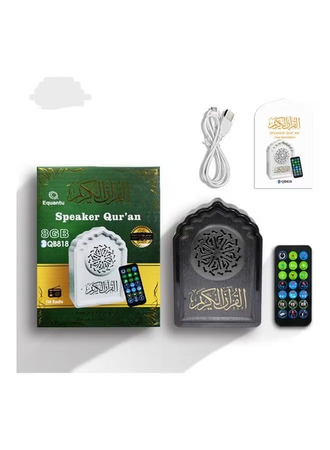 Qb818 2020 New Muslim Quran Speaker LUH 927-33 Black