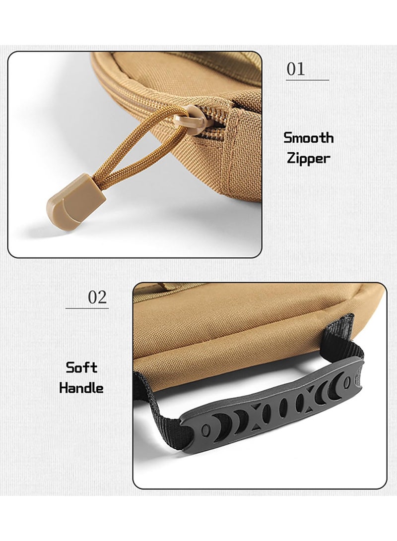 Grill Pan Storage Bag,Cast Iron Grill Pan Skillet Tray Organizers with Handles Durable Skillet Pan Storage Bag Multifunctional Camping Skillet Bag for Outdoor Camping Picnic Cookware Storage Bag