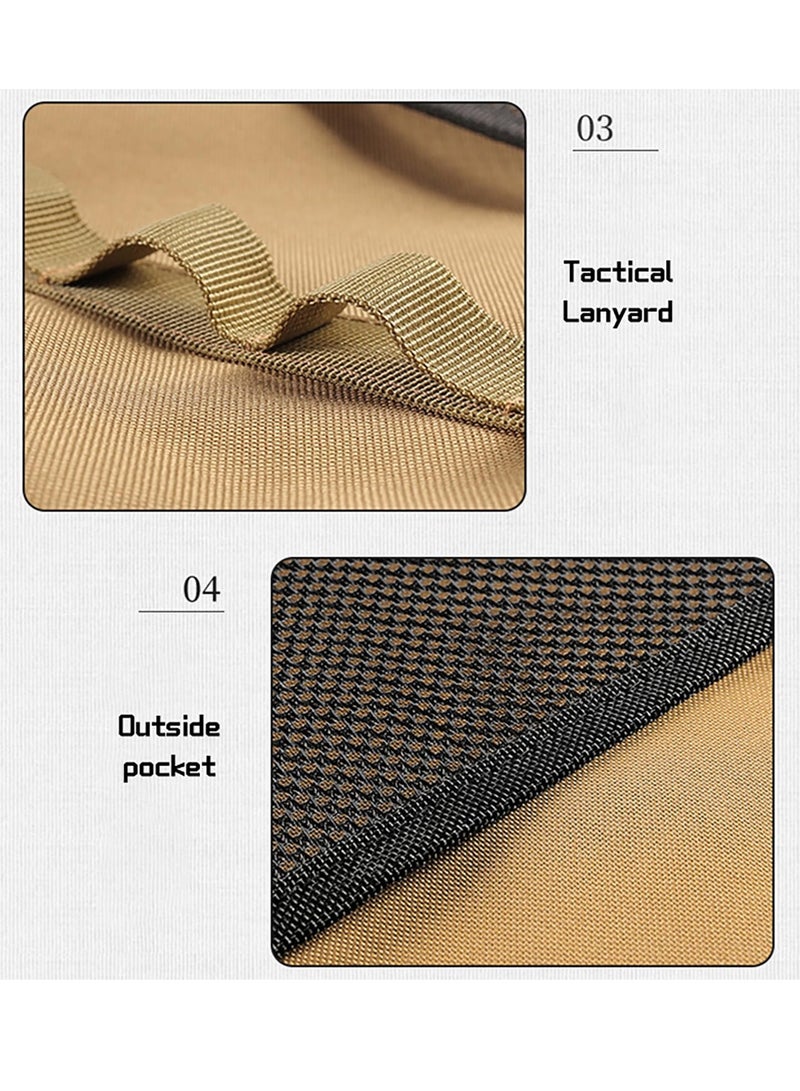 Grill Pan Storage Bag,Cast Iron Grill Pan Skillet Tray Organizers with Handles Durable Skillet Pan Storage Bag Multifunctional Camping Skillet Bag for Outdoor Camping Picnic Cookware Storage Bag