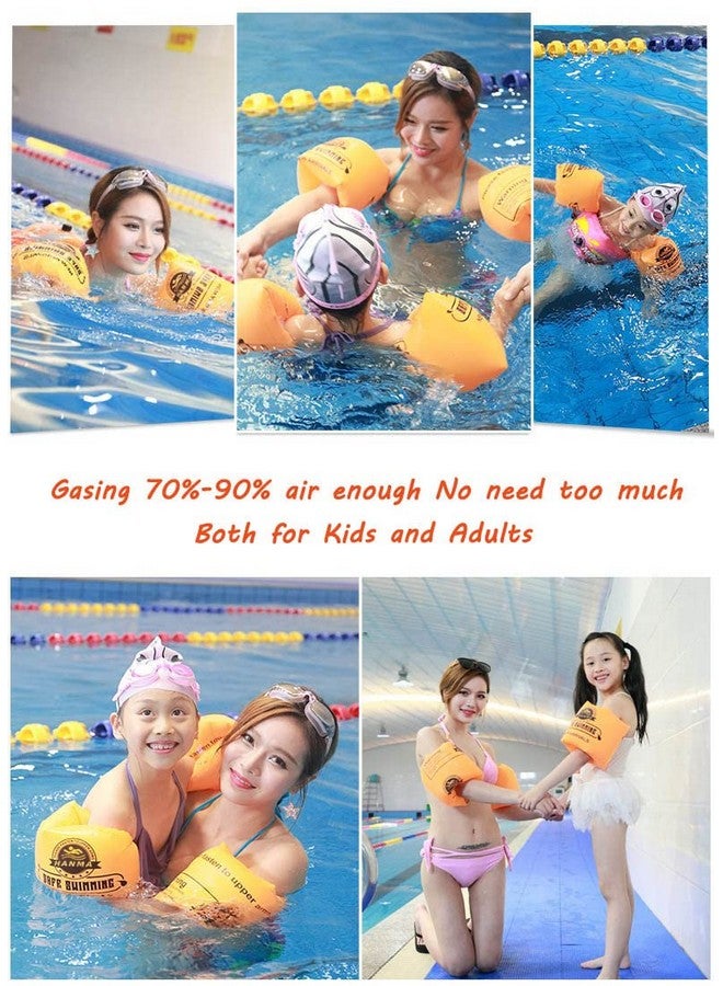 Inflatable Arm Bands Floatation Water Wings Swimming Arm Floatie For Children And Adults