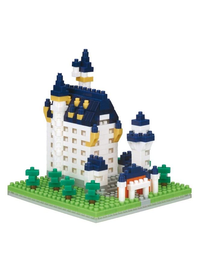 Nanoblock Neuschwanstein Castle [World Famous Buildings] Nanoblock Sight To See Series Building Kit 500 (Nbh_198)