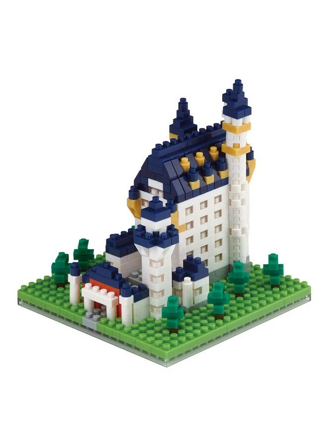 Nanoblock Neuschwanstein Castle [World Famous Buildings] Nanoblock Sight To See Series Building Kit 500 (Nbh_198)