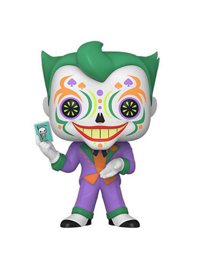 Pop Heroes Dia De Los Dc Joker Multicolor