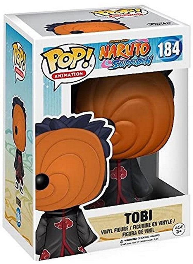 Pop Naruto Shippuden Tobi Funko Pop Vinyl Figure (Bundled With Compatible Pop Box Protector Case) Multicolor 3.75 Inches