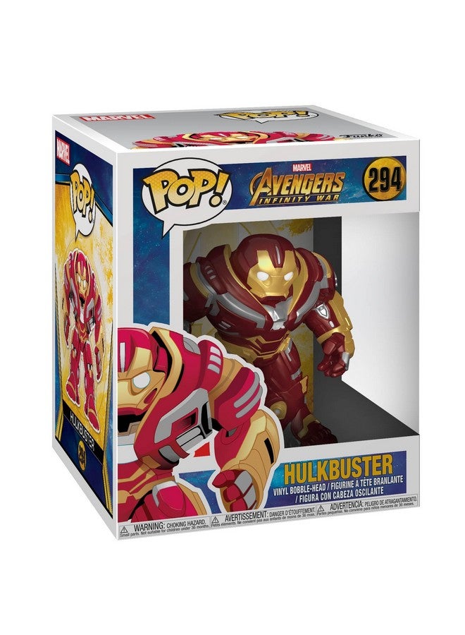 Pop Marvel Avengers Infinity War 6" Hulk Buster Figure Multicolor