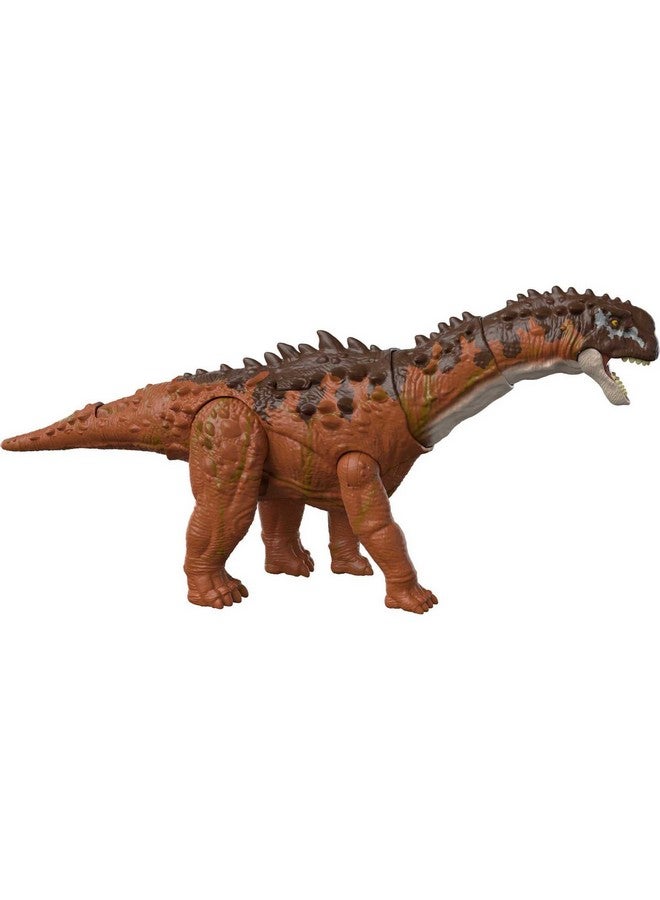 Jurassic World Dominion Massive Action Ampelosaurus Dinosaur Action Figure Toy With Attack Motion Plus Downloadable App & Ar