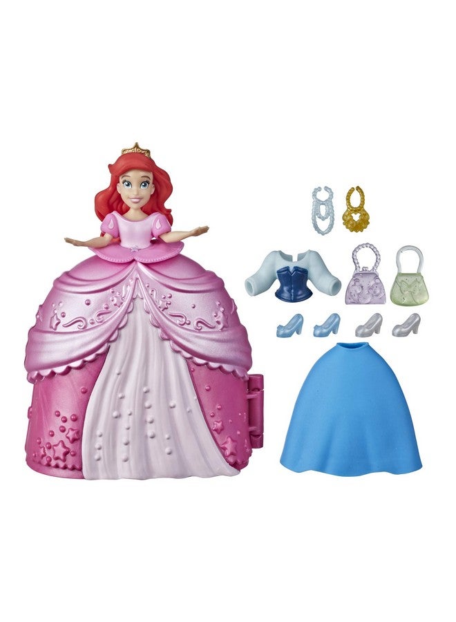 Secret Styles Fashion Surprise Ariel Mini Doll Playset With Extra Clothes And Accessories Toy For Girls 4 And Up