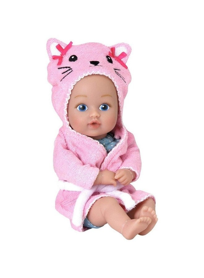 Baby Bath Toy Kitty 8.5 Inch Bath Time Baby Tot Doll With Quickdri Body