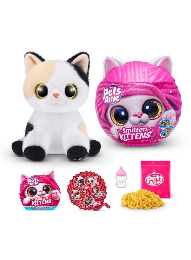 Smitten Kittens Surprise (Calico Cat Minx) By Zuru Nurture Play Soft Toy Unboxing Adopt Interactive 10 Sounds