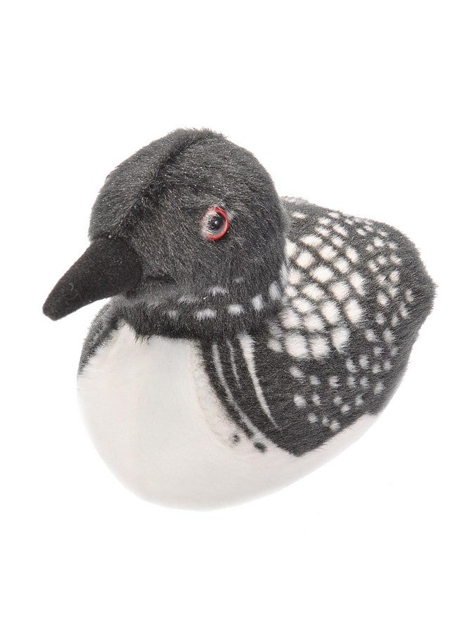Audubon Birds Common Loon Plush With Authentic Bird Sound Stuffed Animal Bird Toys For Kids & Birders
