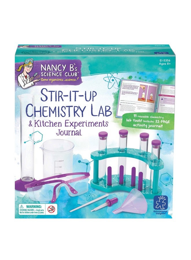 Nancy B'S Science Club Stir It Up Chemistry Lab & Kitchen Experiments Journal