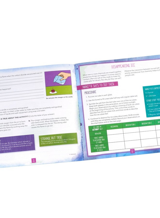 Nancy B'S Science Club Stir It Up Chemistry Lab & Kitchen Experiments Journal