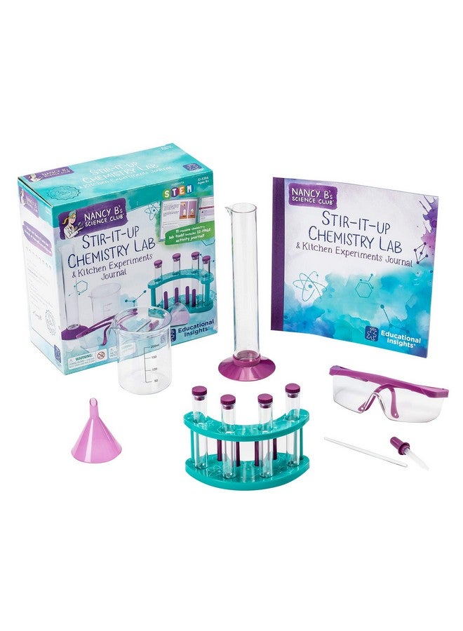 Nancy B'S Science Club Stir It Up Chemistry Lab & Kitchen Experiments Journal